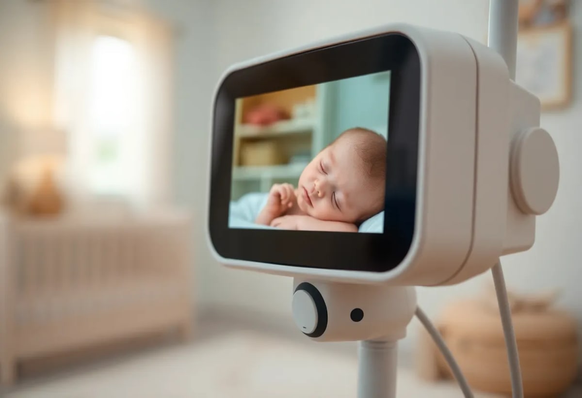 Childcare Stress for Working Couples Solved with Baby Home Camera