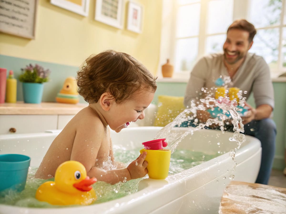 Making Baby Bath Time Fun: 3 Play Methods