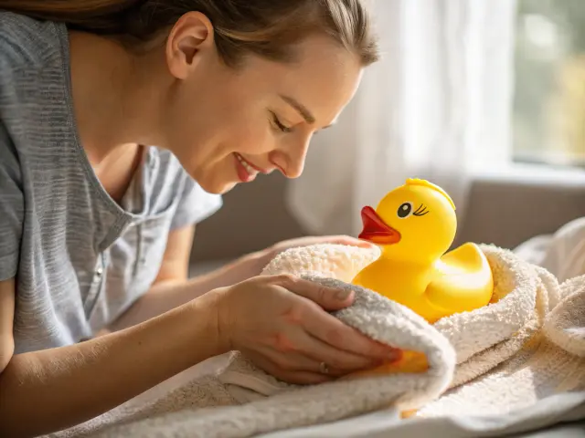 Disinfecting Baby Toys with Your Child